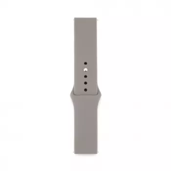 Connect 20mm cinturino in silicone Loop per orologio (S/M 110mm) grigio