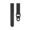 Connect 20mm cinturino in silicone Loop per orologio (130mm M/L) nero