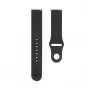 Connect 20mm cinturino in silicone Loop per orologio (130mm M/L) nero