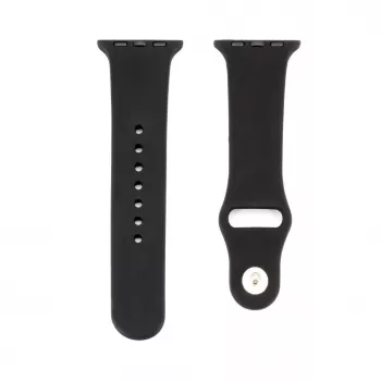 Connect Watch 38/40/41mm cinturino in silicone Loop per orologio (110mm S/M) nero