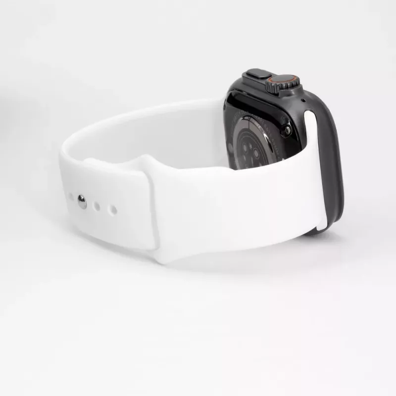 Connect Watch 38/40/41mm cinturino in silicone Loop per orologio (110mm S/M) bianco