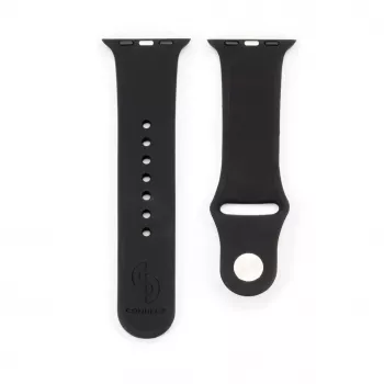 Connect Watch 38/40/41mm cinturino in silicone Loop (132mm M/L) nero