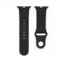 Connect Watch 38/40/41mm cinturino in silicone Loop (132mm M/L) nero