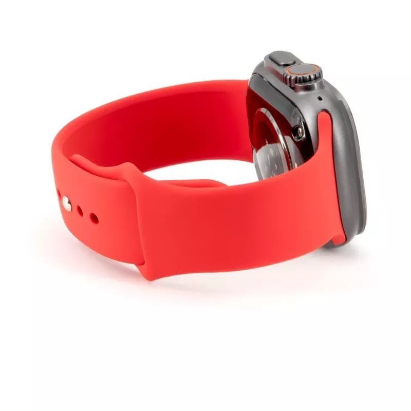Connect Watch 42/44/45mm cinturino in silicone Loop per orologio (140mm M/L) rosso