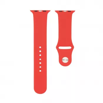 Connect Watch 42/44/45mm cinturino in silicone Loop per orologio (140mm M/L) rosso