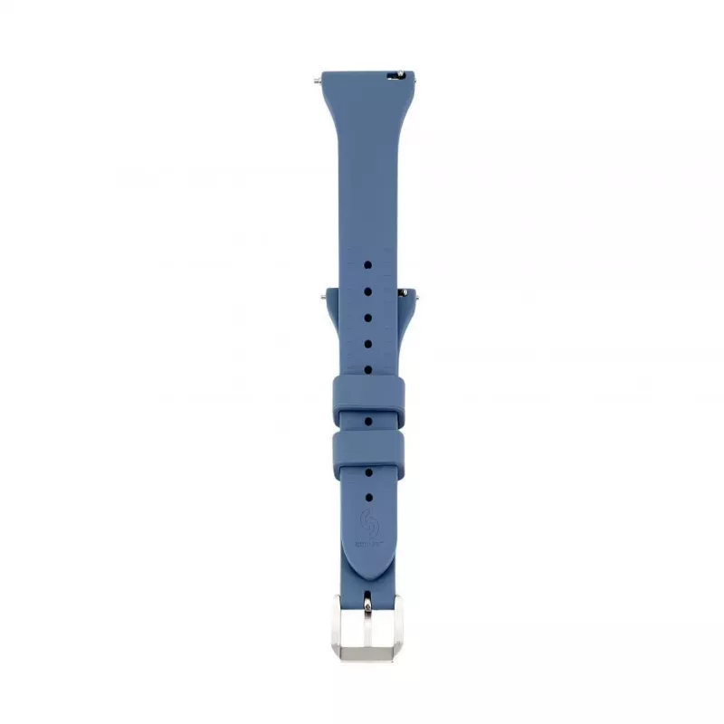 Connect 20mm cinturino in silicone Loop con fibbia a T (130mm M/L) blu