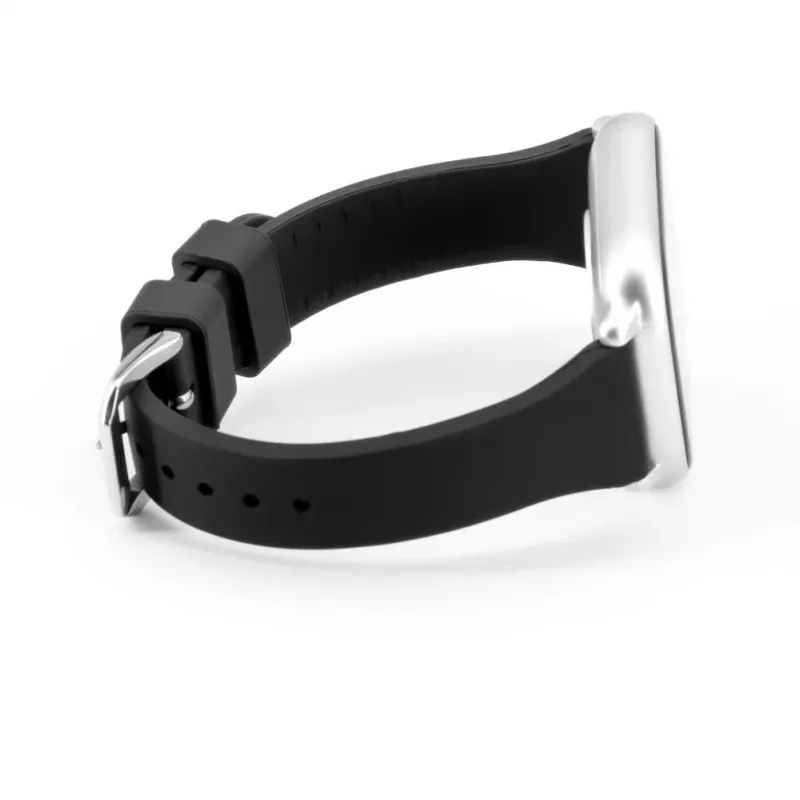 Connect 22mm cinturino in silicone Loop con fibbia a T (130mm M/L) nero