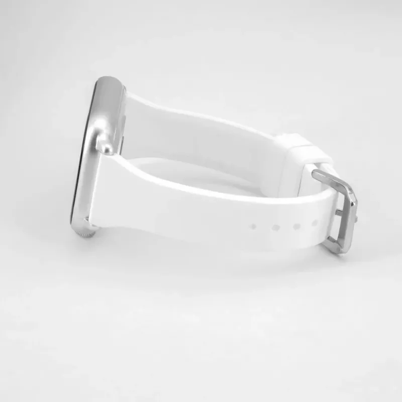 Connect 22mm cinturino in silicone Loop con fibbia a T (130mm M/L) bianco
