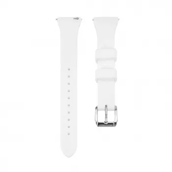 Connect 22mm cinturino in silicone Loop con fibbia a T (130mm M/L) bianco