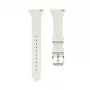 Connect 22mm cinturino in silicone Loop con fibbia a T per orologio (130mm M/L) argento