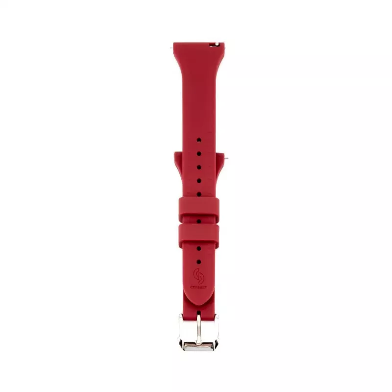 Connect 22mm cinturino in silicone Loop con fibbia a T per orologio (130mm M/L) prugna