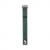 Connect 20mm cinturino magnetico in pelle-silicone Loop Flat Head per orologio (130mm M/L) Forest Green