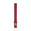 Connect 20mm cinturino magnetico in pelle-silicone Loop Flat Head (130mm M/L) rosso vino