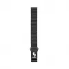 Connect 22mm cinturino magnetico in pelle-silicone Loop Flat Head (130mm M/L) nero