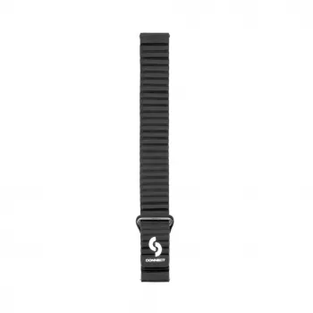 Connect 22mm cinturino magnetico in pelle-silicone Loop Flat Head (130mm M/L) nero