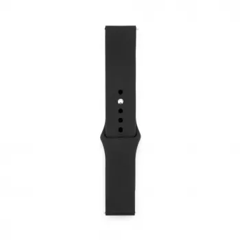 Connect 22mm cinturino in silicone Loop (S/M 110mm) nero