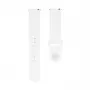 Connect 22mm cinturino in silicone Loop (S/M 110mm) bianco