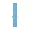 Connect 22mm cinturino in silicone Loop per orologio (S/M 110mm) blu