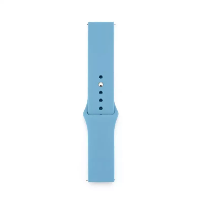 Connect 22mm cinturino in silicone Loop per orologio (S/M 110mm) blu