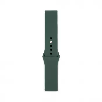 Connect 22mm cinturino in silicone Loop per orologio (S/M 110mm) oliva
