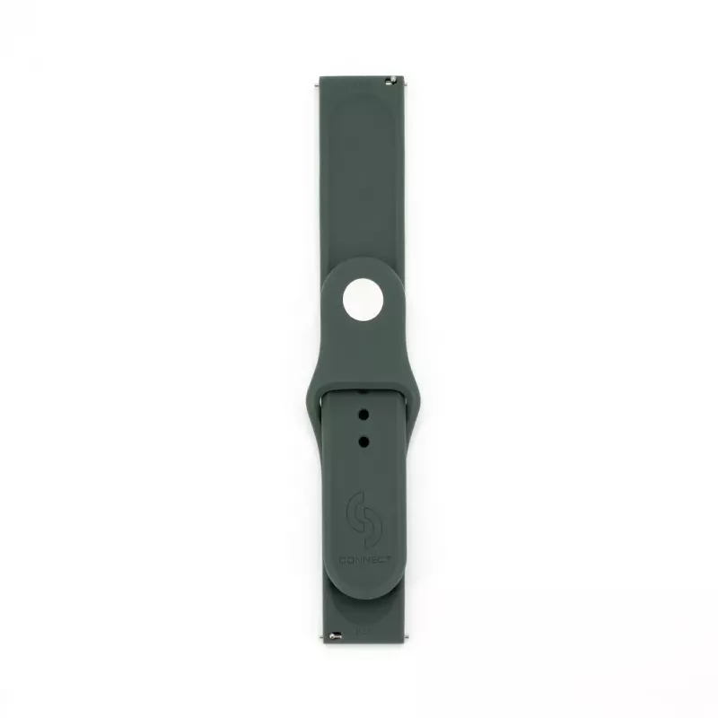 Connect 22mm cinturino in silicone Loop per orologio (S/M 110mm) oliva