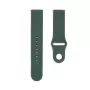 Connect 22mm cinturino in silicone Loop per orologio (S/M 110mm) oliva