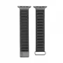 Connect Watch 42/44/45mm Cortical Back Buckle Cinturino per orologio con chiusura magnetica, nero