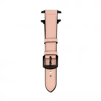Connect Watch 38/40/41mm cinturino in similpelle con inserto in silicone (132mm M/L) Pink Sand