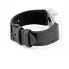 Connect 20mm cinturino in similpelle con inserto in silicone (130mm M/L) nero