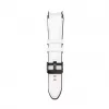 Connect 20mm cinturino in similpelle con inserto in silicone (130mm M/L) bianco