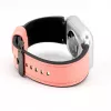 Connect 20mm cinturino in similpelle con inserto in silicone (130mm M/L) rosa