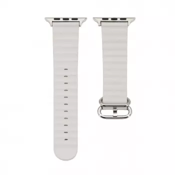 Connect Watch 38/40/41mm cinturino in pelle Marine Starlight