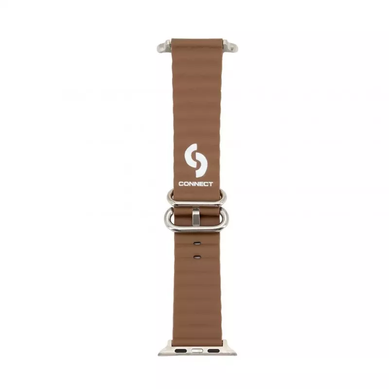 Connect Watch 38/40/41mm cinturino in pelle Marine marrone