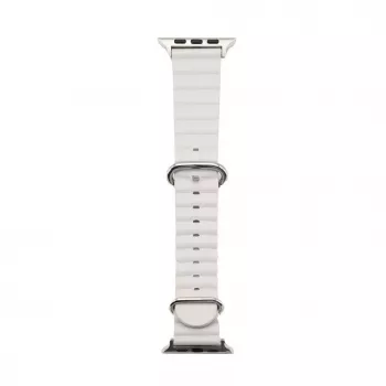 Connect Watch 42/44/45mm cinturino in pelle Marine Starlight