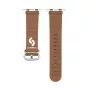 Connect Watch 42/44/45mm cinturino in pelle Marine marrone