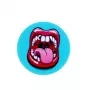 iLike supporto universale Pop Holder Lips rosa blu