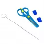 iLike S3 set di accessori 3in1 per penna 3D – ago di pulizia / forbici / 2 ditali