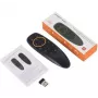 iLike MX3-ML telecomando wireless universale per Smart TV / PC con tastiera / telecomando IR / luce LED / USB nero