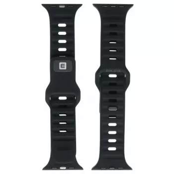 Evelatus Watch 38/40/41 Sport cinturino in silicone Loop nero