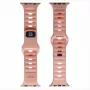 Evelatus Apple Watch 38/40/41mm cinturino in silicone Sport Loop rosa chiaro
