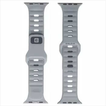 Evelatus Watch 38/40/41 Sport cinturino in silicone Loop grigio