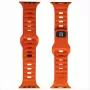Evelatus Watch 38/40/41 Sport cinturino in silicone Loop arancione