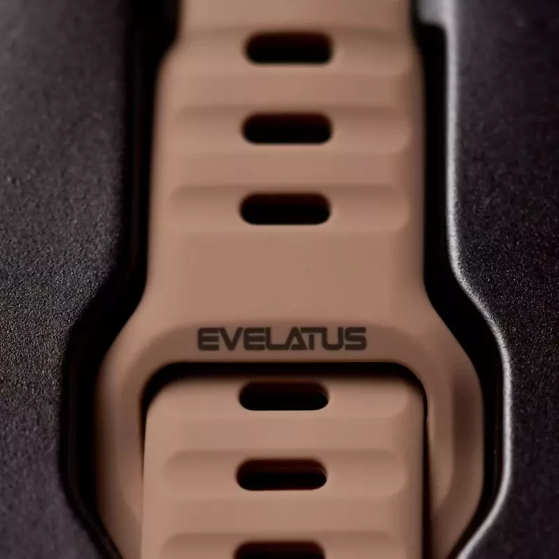 Evelatus Watch 38/40/41 Sport cinturino in silicone Loop ciliegia scuro