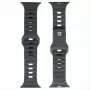 Evelatus Watch 38/40/41 Sport cinturino in silicone Loop grigio antracite