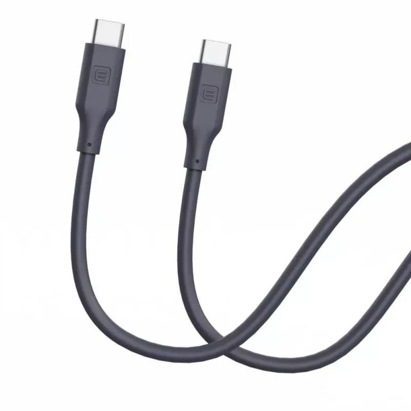 Evelatus Cavo in silicone USB-C a USB-C 1,2 m 60W 20V/3A blu