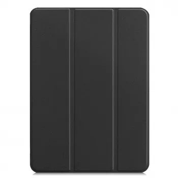 iLike MatePad SE 10.1 Custodia con supporto Tri-Fold in pelle ecologica nera
