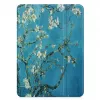 iLike Galaxy Tab A7 Lite 8.7 T200 / T225 Custodia con supporto pieghevole in pelle ecologica Sakura