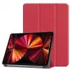 iLike Galaxy Tab S9 FE Plus Custodia con supporto Tri-Fold in eco-pelle rosa corallo