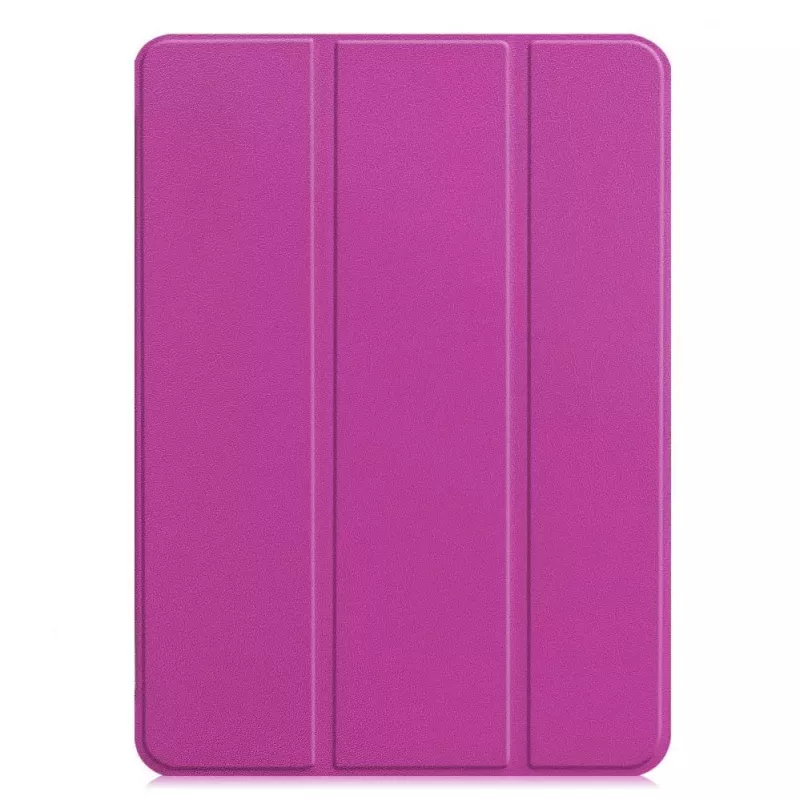 iLike Galaxy Tab S9 Ultra 14.6 Custodia con supporto a tre ante in pelle ecologica viola