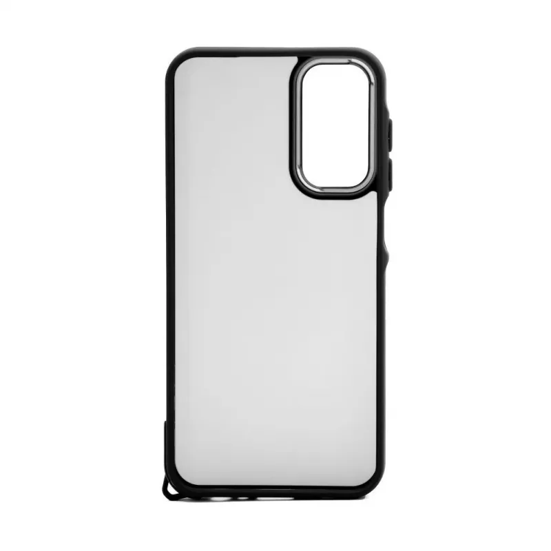 iLike Samsung Galaxy A15 Custodia ibrida in PC nera